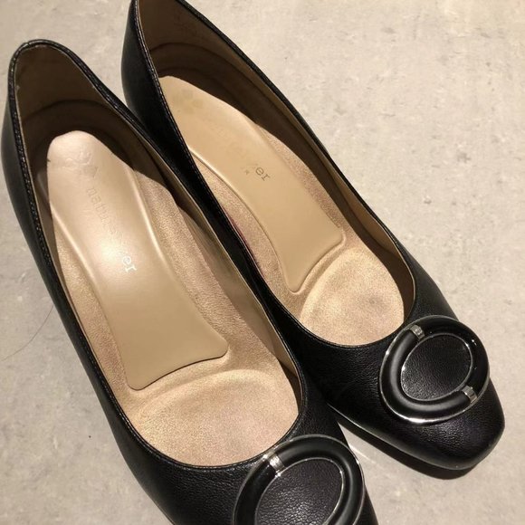 Women's leather Heels - Picture 1 of 9